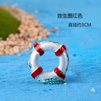 Красный плавательный круг, 3см