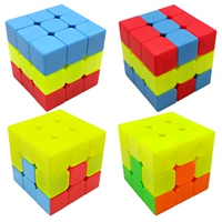 Trường mẫu giáo đặc biệt bánh mì kẹp thịt Rubiks cube blitz người mới bắt đầu nhập cảnh cấp độ câu đố Đồ chơi khối lập phương Rubik - Đồ chơi IQ ô tô đồ chơi