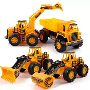 Xe tải lắp ráp quán tính xe bé trai 0-1-2-3-4 tuổi điều khiển từ xa đồ chơi trẻ em máy xúc đào nhỏ