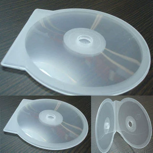 Толстая прозрачная однополученная полупрозрачная коробка коробка для оболочки мягкая пластиковая коробка CD DVDCD Цвет CD Shell Package