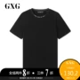 GXG nam mùa thu nam xu hướng giản dị đen áo len ngắn tay nam # GA144610E - Áo phông dài áo phông nam