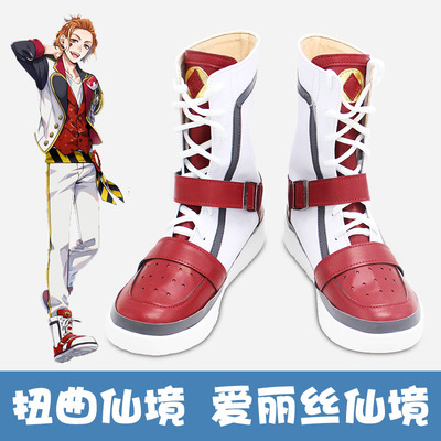 taobao agent Distorted Wonderland Alice sleepwalking Wonderland COSplay Shoes Cater to draw it