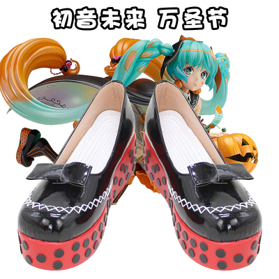 taobao agent E0294 Hatsune Miku 2017unioncreating Miku Halloween COS Shoes