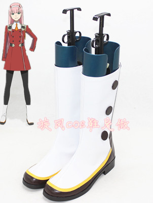 taobao agent C6545 Darling in the Franxx teammate killer 02 Zero Two cosplay shoes