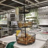 [Ikea ikea] Сома 2018 Трехсторная прокладка овощной блюдо с фруктами корзины корзина с закусками конфеты конфеты