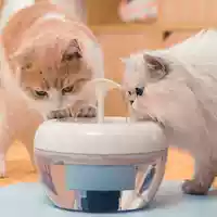 Куджи автоматический питьевой водонагреватель 1.5L Pet Cat Pemy Water Water Purizer Puppet Jinjira Cat Dispenser Dispenser