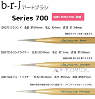 Spot Nhật Bản b-r-s Bút trị liệu ánh sáng Bút vẽ bút khắc bút Công cụ làm móng Bút nắp Cap - Công cụ Nail dũa móng tay cho bé