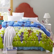Mùa đông dày trẻ em ấm áp của phim hoạt hình lõi đơn đôi siêu mềm thoải mái chính hãng khuyến mãi giường pad quilt