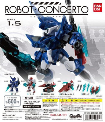 taobao agent Spot Bandai Genuine ROBOT CONCERTO series Robot Concerto 1.5 up to Gacha