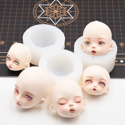 taobao agent Proportional ceramics, silica gel ultra light plastic face, fondant, doll, ultra light clay