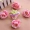 DIY mô phỏng thủ công hoa hồng nhỏ hoa chụp đạo cụ trang trí xe cưới đầu hoa trâm cài 7cm - Hoa nhân tạo / Cây / Trái cây
