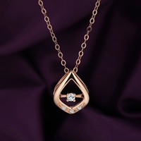 Гибкая бриллиантовая подвеска, бриллиантовое ювелирное украшение, платиновое ожерелье, цепочка до ключиц, сделано на заказ