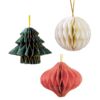 High -quality Christmas mini hanging ornaments 3 pieces/set