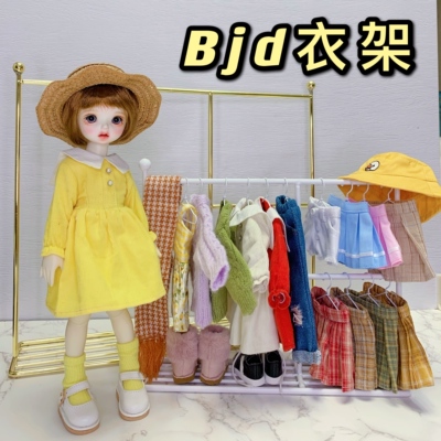 taobao agent 12分8分6分4分3分bjd小布blythe/ob11娃娃衣服挂衣架铁质迷你衣架