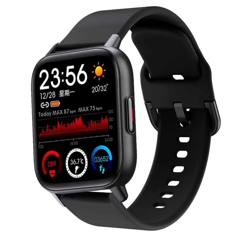 Подходит QS16PRO Gloryfit Спортивный силиконовый водонепроницаемый ремешок MX1 DAFIT запястье KW18 ремешок