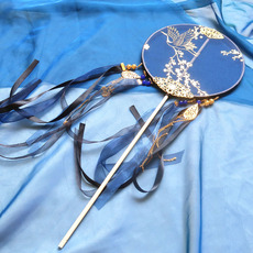 Декоративный веер Длинной ручкой вентилятор закончил