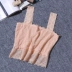 Cô gái trắng quai ống ren trên bên trong chống đi quấn ngực áo ngắn đoạn dưới đáy quần lót mỏng áo lót su Ống