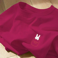 Красная летняя мини-юбка, хлопковая футболка, топ, короткий рукав