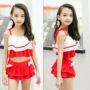 Trẻ em mới của chia áo tắm Hàn Quốc dễ thương dễ thương cô gái trung con cậu bé lớn sling đồ bơi boxer váy áo tắm đồ bơi cho be gái 10 tuổi