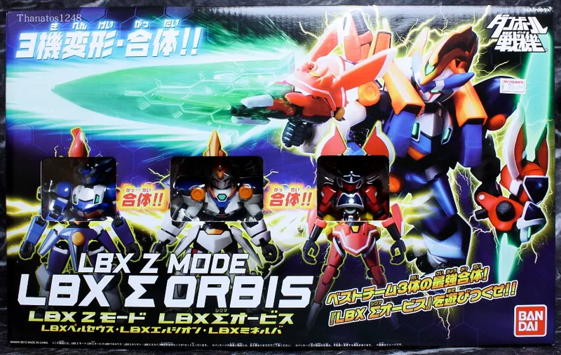 Bandai сверхлегкий/Сверх alloy готовый картонный бойцов LBX Z режим, Сифер Малли Обис Ахиллес σ