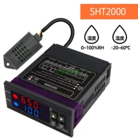 Цифровой контроллер температуры термостата SHT2000 Регулятор температуры AC 220 В 12 В 24 В