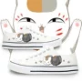 Niangkou Sansan Xiamu bạn bè tài khoản mèo giáo viên giày anime xung quanh giúp đỡ thấp tay sơn nam giới và phụ nữ vài giày vải shop giày thể thao