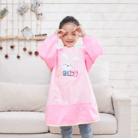 Полосатый розовый кролик (двойной слой на хлопковом сундуке)