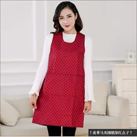 Глубокие красные идеи кожаных лошадей юбка Бибсий