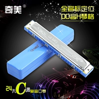 Chính hãng 24 lỗ C điều chỉnh harmonica blues 10 lỗ harmonica người mới bắt đầu trẻ em âm nhạc đồ chơi nhạc cụ trống trẻ em