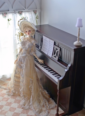 taobao agent [Spot drop] BJD three -point piano brown postage remote areas need to be supplemented