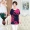 Ngắn tay T-Shirt của phụ nữ trung niên băng lụa cotton mùa hè mới cộng với phân bón XL 200 kg mẹ nạp bat áo triều