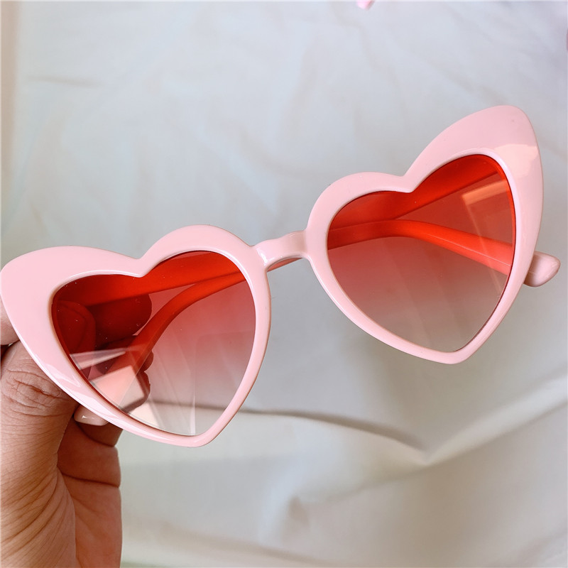 Oblique Love & All Pink【 smug senior 】 Minority Designer Flat square Polarized light Sunglasses Sunglasses female Large frame Show thin veil glasses