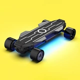 Электрический скейтборд на четырех колесах для пожилых людей для взрослых для школьников, самокат, Гонконг, дистанционное управление