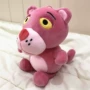 Pink Naughty Leopard Doll Bọt hạt Nanoparticle Pink Leopard Plush Đồ chơi mềm Bông tuyết hạt - Đồ chơi mềm thế giới gấu bông