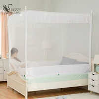 Khóa kéo mới chống muỗi phá lưới giường ngồi khung giường nhà yurt dày mã hóa 1,5 m 1,8m - Lưới chống muỗi màn ngủ hàn quốc