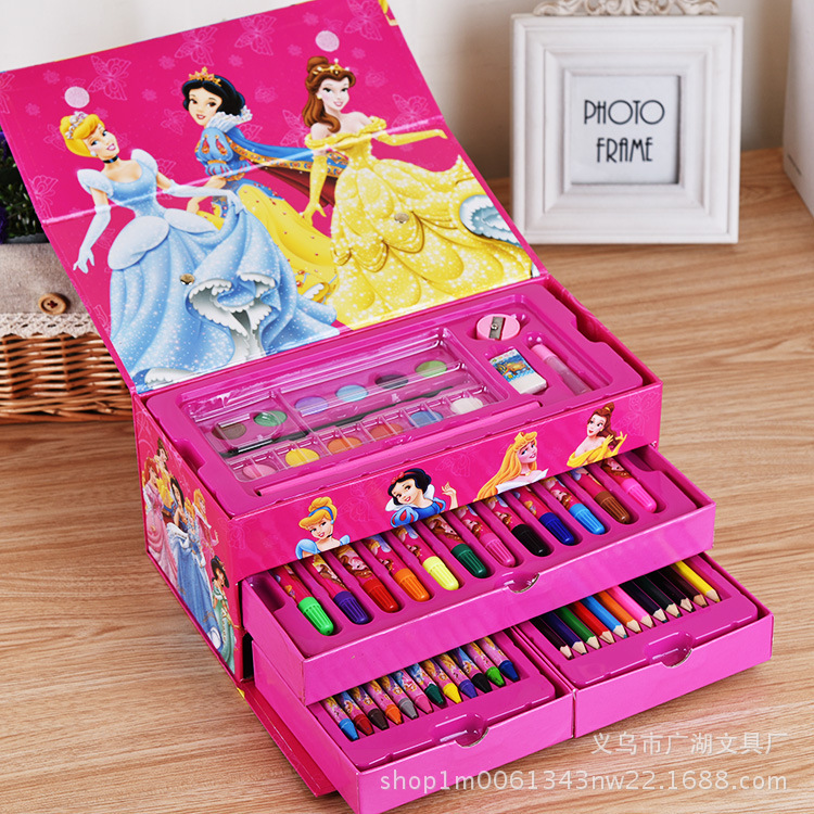 Princesssix one children gift children paint brush suit kindergarten Watercolor pen painting Art supplies men and women a birthday present