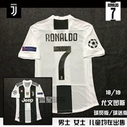 1819 Juventus C Rojo Yundas 7 C Ronaldo phiên bản của bộ áo bóng đá Bo áo Juventus đồng phục bóng đá