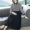 Đầm voan Houndstooth 2019 Mới đầu Thu Net Đỏ Nữ Slim Váy xếp li dài vừa phải - Váy eo cao
