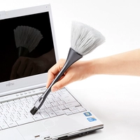 Японская щеточка, щетка, клавиатура, экран, электрический ноутбук