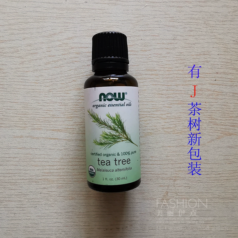 Hương liệu pháp Hương thơm Mỹ NowFoods Tea Tree Natural J Tea Tree Pure Essential Oil 30Ml - Tinh dầu điều trị