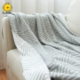 Bắc Âu IKEA phong cách bông đan chăn bông chăn hai mặt chăn hình học giải trí máy lạnh chăn mền chăn sofa - Ném / Chăn chăn lông cừu đẹp