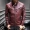 Áo khoác da nam mới 2018 đẹp trai quần áo áo khoác nam cộng với nhung giả da Slim thanh niên mặc phổ biến