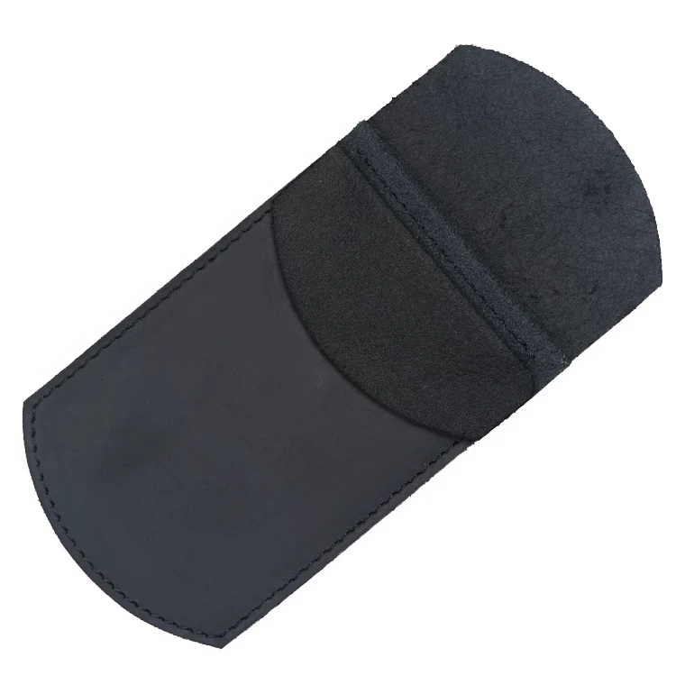 Leather capacious pen, retro pencil case, DIY