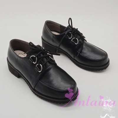 taobao agent antaina 2021 Store leading single shoes, autumn student shoes, uniform shoes low heels round head loose cake