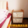 Jiuchuan tre bàn cạnh giường ngủ với ngăn kéo đơn giản hiện đại với ròng rọc tủ đầu giường tủ lưu trữ tủ rack giá đựng sách