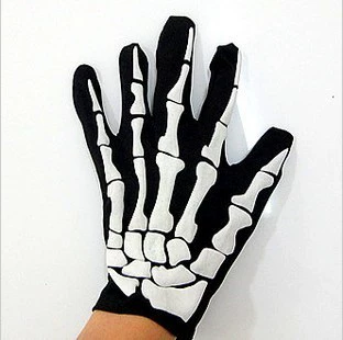 Cung cấp hóa trang Đảng trò chơi đạo cụ hiệu suất Halloween kinh dị găng tay sọ ma găng tay - Sản phẩm Đảng / Magic / Hiệu suất