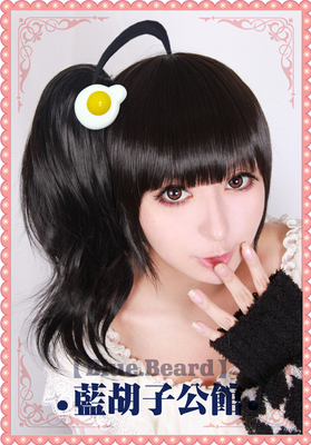 taobao agent [Blue beard] COS wigs/pseudo -text Aliang wood fire pity/model high temperature silk