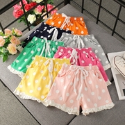 Quần áo trẻ em cô gái thời trang quần short 2018 mùa hè mới Hàn Quốc phiên bản của sóng điểm nóng quần nữ bé bình thường mát mẻ quần thủy triều