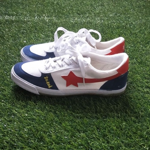 Sơn đông Lutai giày vải gân dưới đàn ông và phụ nữ breathable sneakers cao su giày đào tạo chạy giày thể thao khử mùi giày mua