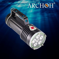 Archon Ao Tong DG60 Diving Flashlight Подводной конфликт под водой подводной освещение сильное освещение света 5000 Lumens